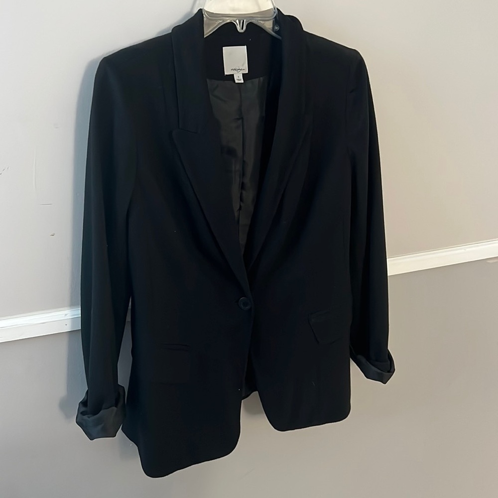 Halogen black blazer size S